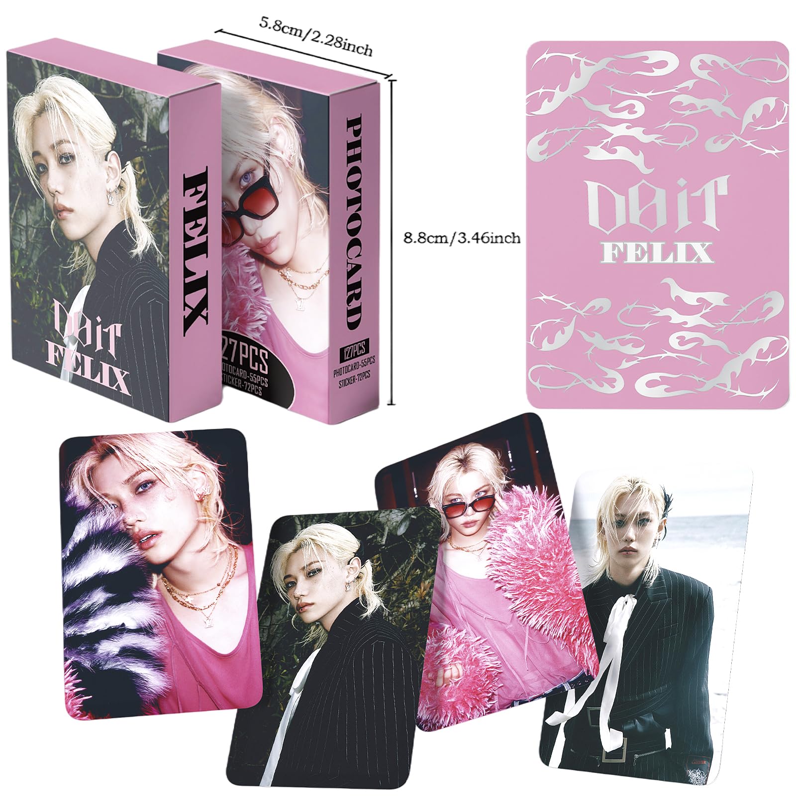Amazon.co.jp: Stray Kids フォトカード 127枚 DO IT アルバム フォト